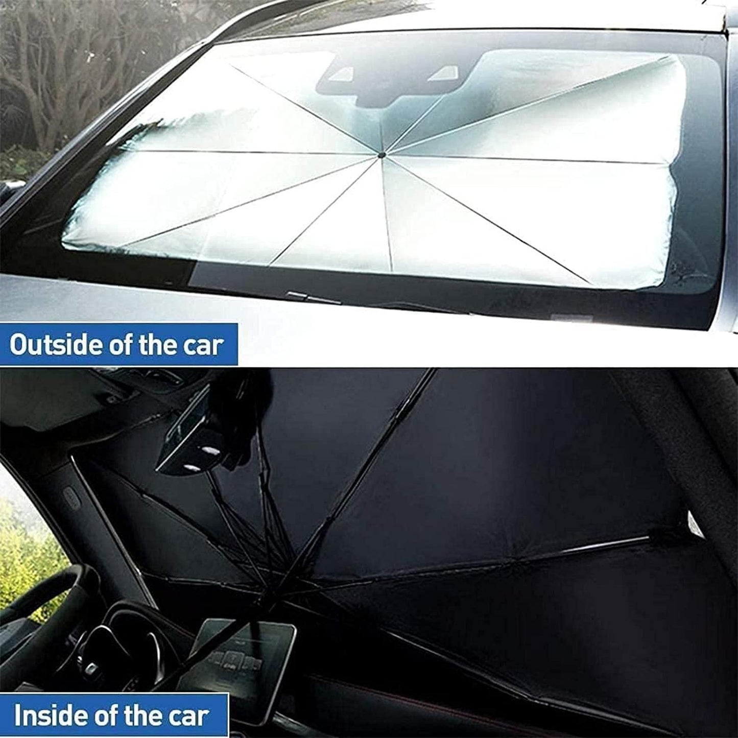 Foldable Car Sun Shade Umbrella