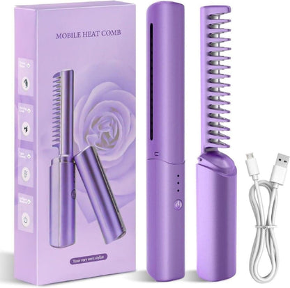 Mini Rechargeable Hair Straightener