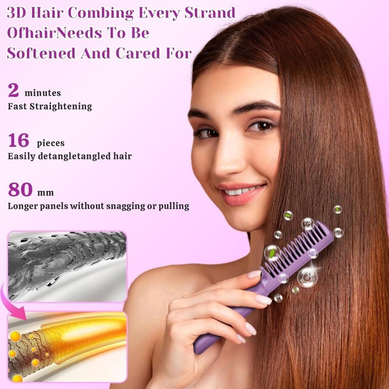 Mini Rechargeable Hair Straightener