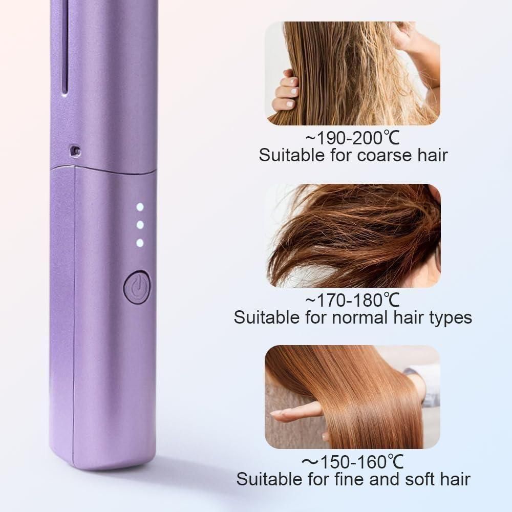 Mini Rechargeable Hair Straightener