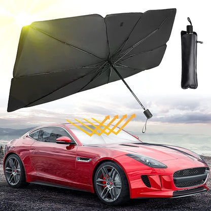 Foldable Car Sun Shade Umbrella