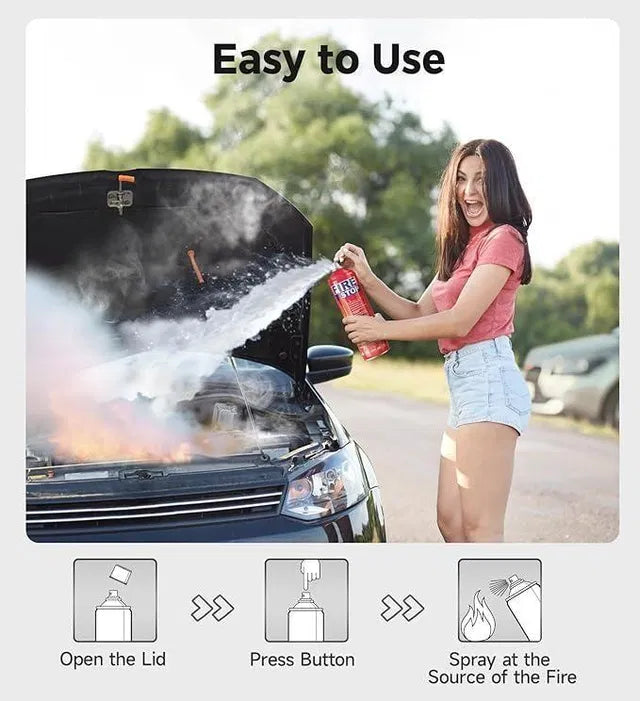 Car Fire Extinguisher Spray